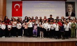 Terme'de çocuklar meclis kurdu