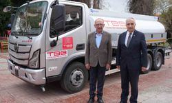 Turgutlu Belediyesi'ne TBB'den değerli araç desteği