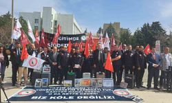 ÜNİPERSEN YÖK önünde: Eğitimde şiddete karşı duruş