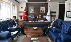 Uşak Valisi Kartal'a Aktaş'tan hayırlı olsun ziyareti