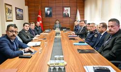 Uşak'ta Güvenlik ve Asayiş Toplantısı yapıldı