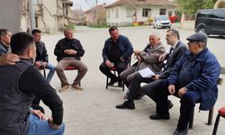 Uşak'ta Tarım Müdürlüğü ekipleri üreticilerle buluştu