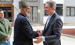 Vali Aydın Baruş'tan gazilere anlamlı ziyaret