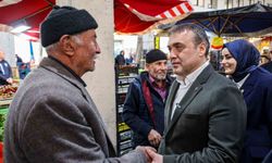 Vali Sözer esnaf ve vatandaşlarla buluştu
