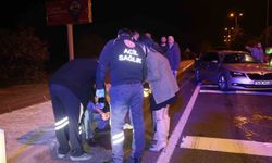 Yardım için gelenlerin tepkisi, alkollü sürücüyü darp etti