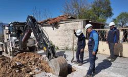 Yatağan Dere Mahallesi'nde içme suyu hatları yenileniyor