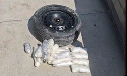 Yedek lastikte uyuşturucu madde bulundu