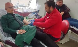 Yenipazar'da kan bağışına büyük destek