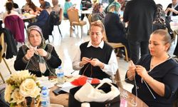 Yeşilyurt Belediyesi'nin Örgü Yarışması ilgi odağı oldu