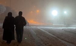 Yüksekova'da nisan sürprizi: İlçe karla kaplandı, muhteşem manzaralar oluştu