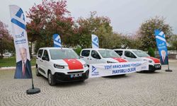 Yüreğir Belediyesi, 3 yeni aracı hizmete sundu