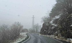 Zigana Dağı'nda Nisan ortasında kar sürprizi yaşandı