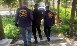 40 yıl hapis cezasıyla aranan şahıs bağ evinde yakalandı