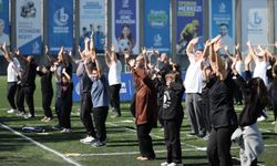 Bağcılar'da çocuklar ve büyükler zumba etkinliğinde buluştu