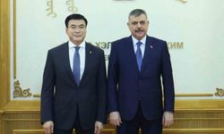 Bakan Çiftçi, Moğolistan İçişleri Bakanı Amarsaikhan ile buluştu