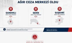 Bakan Gürlek: 'Ağır Ceza Mahkemelerini Sandıklı, Serik ve Suşehri'nde açtık'