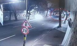 Beşiktaş'ta 1 kişinin öldüğü, 8 kişinin yaralandığı kaza güvenlik kamerasında