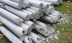 Beton direkleri tahrip ettiler, 32 milyon liralık projeyi sabote ettiler