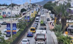 Bodrum'a 24 saatte 20 bin araç akın etti