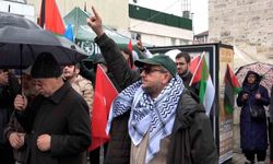 Bolu'da Küresel Sumud Filosu'na saldırı protesto edildi