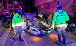 Bolu'da takla atan otomobilin sürücüsü alkolmetreye üfleyemedi