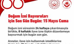 Bugün ilave doğum izin başvuruları sona eriyor