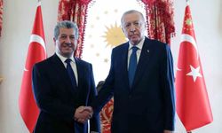 Cumhurbaşkanı Erdoğan, IKBY Başbakanı Mesrur Barzani ile bir araya geldi