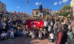Egetaş işçileri maaş farkları için protesto düzenledi