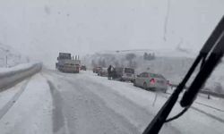 Erzurum'da Mayıs ayında kar sürprizi