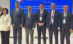 EÜ Rektörü Prof. Dr. Musa Alcı, Özbekistan-Türkiye Rektörler Forumu'nda