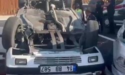 Hastane kavşağında trafik kazası: 5 kişi yaralı