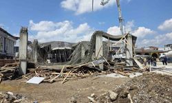 İnşaat alanında kalıp kayması: 1 işçi yaralı