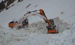 Karabet Geçidi'ndeki kar mücadelesinde sona gelindi
