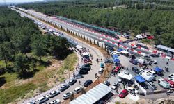 Kepez'de oto drag yarışları başladı