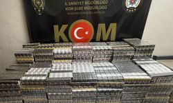 Mardin'de 7 bin 100 paket yasa dışı sigara yakalandı
