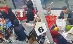 Market çalışanına kafa atan müşteri yakalandı: O anlar kamerada