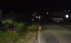 Motosiklet sürücüsü kamyonete çarparak yaşamını yitirdi