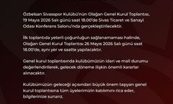 Sivasspor genel kurul toplantısı tarihini belirledi