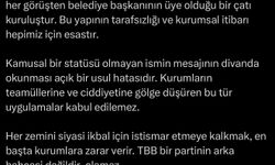 TBB'deki mektup gerginliği sonrası Alemdar'dan sert tepki