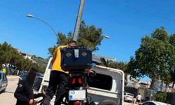 Ehliyetsiz motosiklet sürücüsüne 240 bin lira ceza kesildi