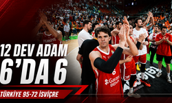 12 Dev Adam’dan kusursuz kapanış! Türkiye 95-72 İsviçre maç özeti