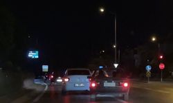 Makas atan sürücü tehlikeli bir yolculuk yaptı haberi