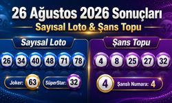 26 Ağustos Sayısal Loto ve Şans Topu sonuçları açıklandı! İşte kazandıran numaralar