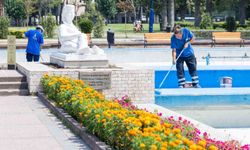 95. İzmir Enternasyonal Fuarı öncesi Kültürpark'ta hazırlıklar tüm hızıyla devam ediyor