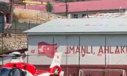 Adana'da Kalp Krizi Geçiren Vatandaş Helikopterle Hastaneye Ulaştırıldı