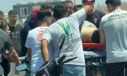Adana'da sulama kanalına düşen genç hastaneye kaldırıldı