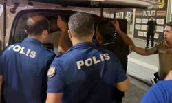Aile Kavgasında İlginç Gözaltı Anları Kameralara Yansıdı