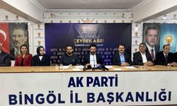 AK Parti Bingöl İl Başkanı Seven: '25 Yıldır Türkiye'nin Geleceği İçin Mücadele Veriyoruz'