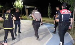 Aksaray'da park ve bahçelerde güvenlik denetimi