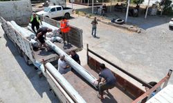 Alanya ve Gazipaşa'daki Yangınzede Çiftçilere Sera Naylonu Yardımı